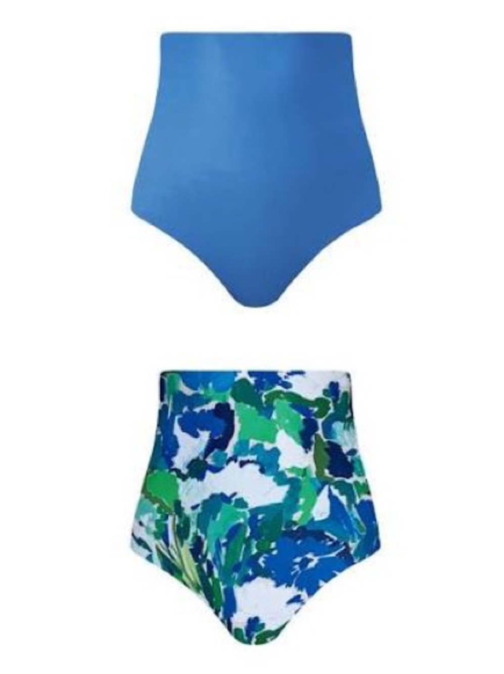 Baiia Reversible Bikini w/ High Waist Bottoms (Sz 14, Monet color way) - Picture 5 of 12